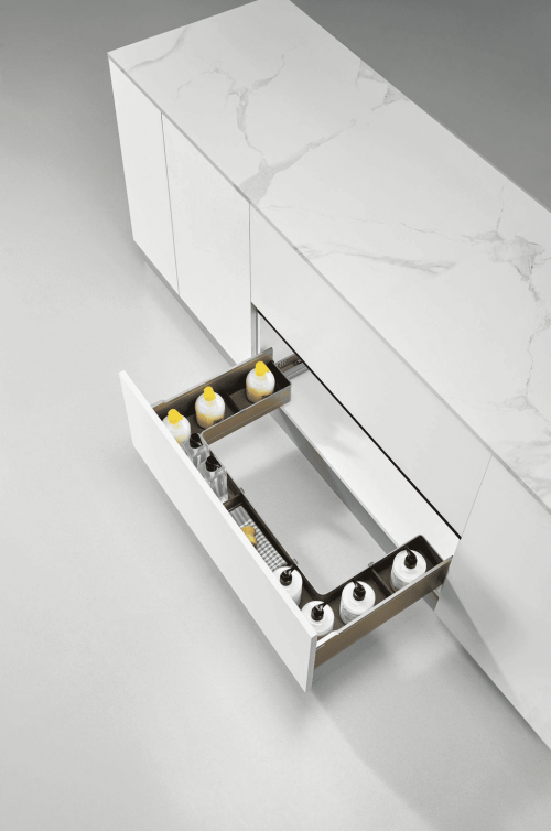 Kitchen Wardrobe Hardware Area Bawah Sink Semrawut? Rapikan dengan Rak Kabinet Dapur Ini