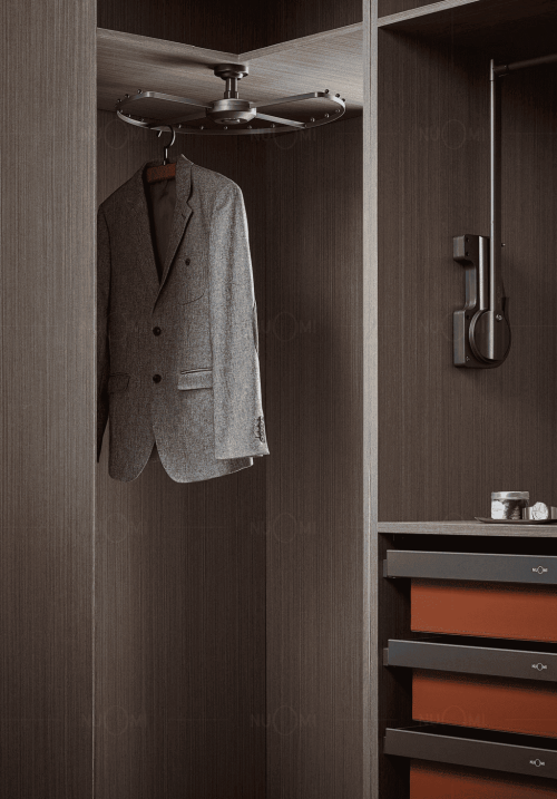 Kitchen Wardrobe Hardware Inovasi Gantungan Baju Modern: Ubah Wardrobe Jadi Lebih Mewah Ciptakan wardrobe modern dengan tren open storage. Temukan koleksi gantungan baju premium berbahan aluminium alloy dari Nuomi Living untuk hunian estetik.