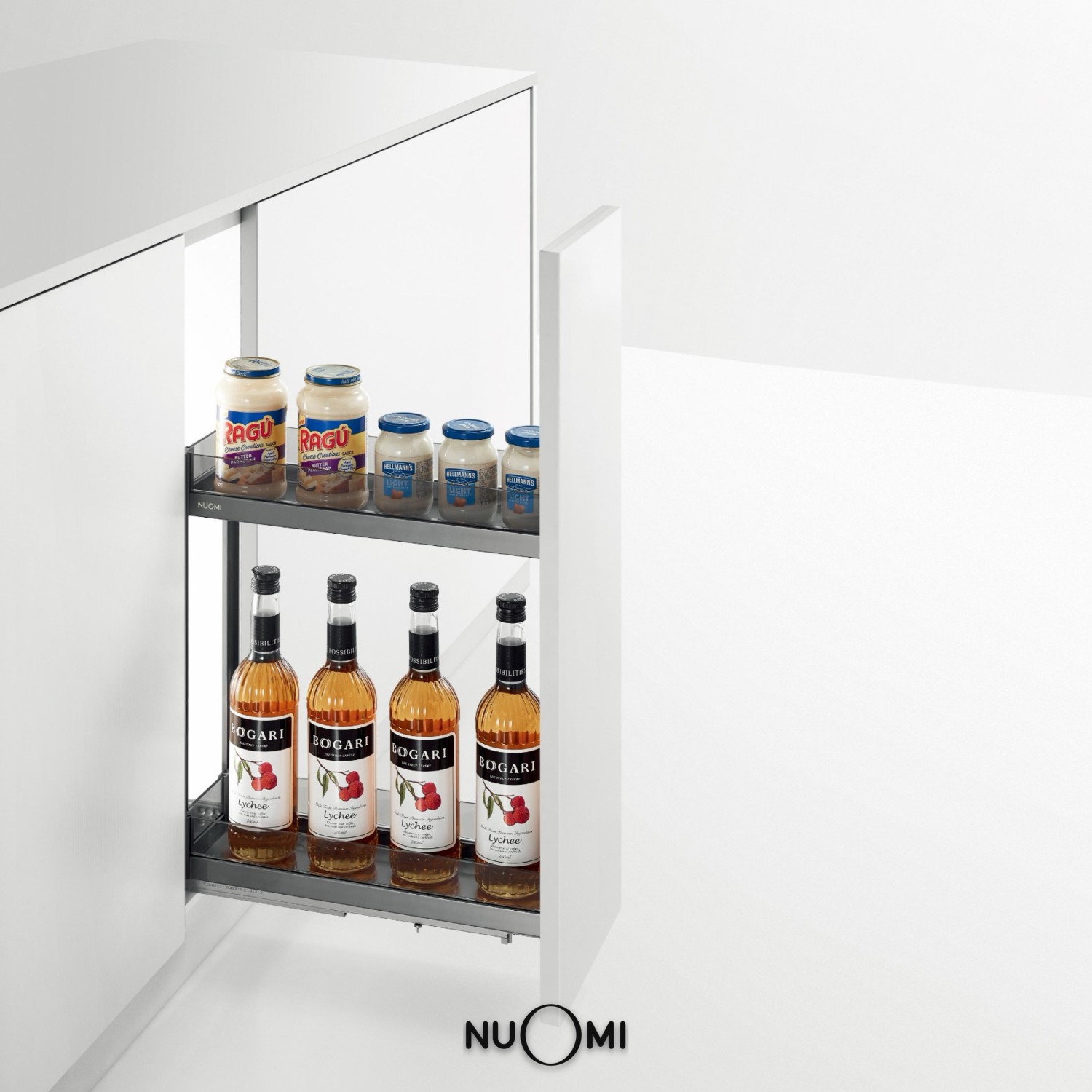 Kitchen Wardrobe Hardware AMETHYST Seasoning Basket 200mm