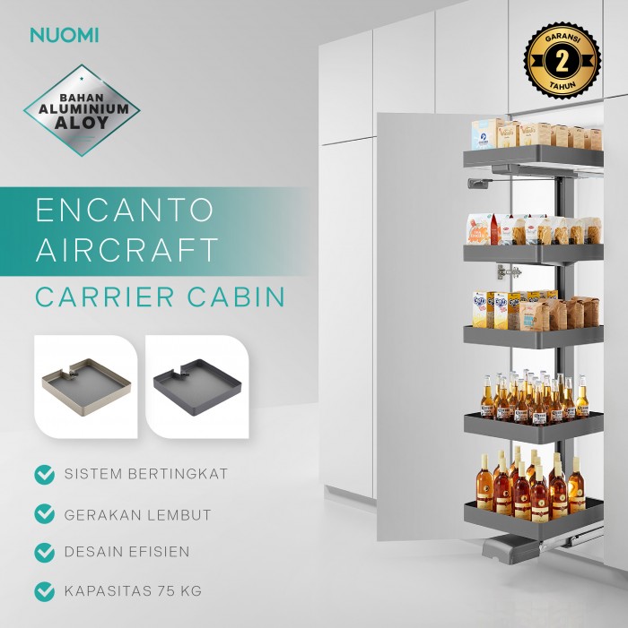 Kitchen Wardrobe Hardware ENCANTO Aircraft Carrier Cabin 5 Tiers