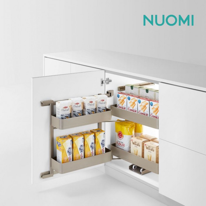 Kitchen Wardrobe Hardware ENCANTO Mini Pantry Roll-Out