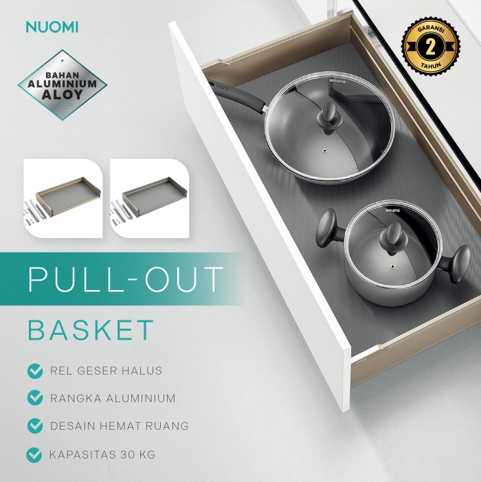 Kitchen Wardrobe Hardware ENCANTO Pull-Out Basket