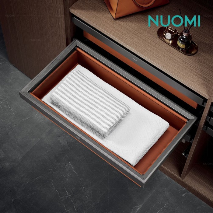 Kitchen Wardrobe Hardware RALPHIE Leather Basket