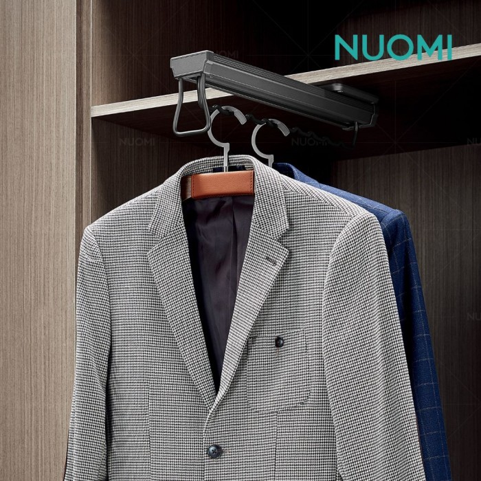 Kitchen Wardrobe Hardware RALPHIE Top-Install Clothes Rack