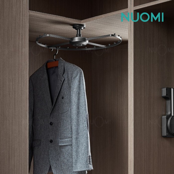 Kitchen Wardrobe Hardware RALPHIE Top-Install Rotatable Hanger